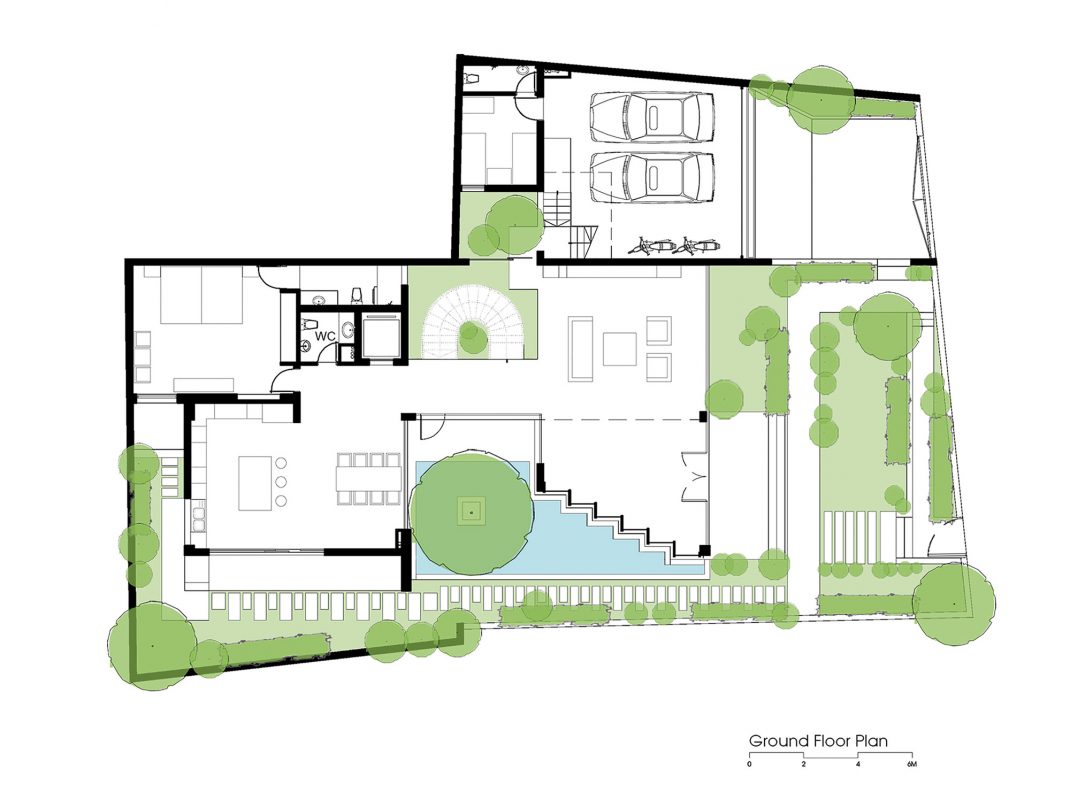 Ground floor plans