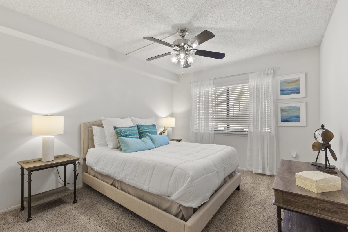 Bedroom virtual staging image