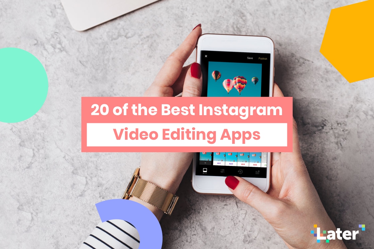 Instagram video editing app