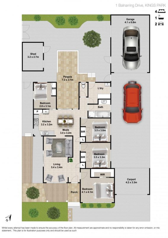 real estate 3D floor plan